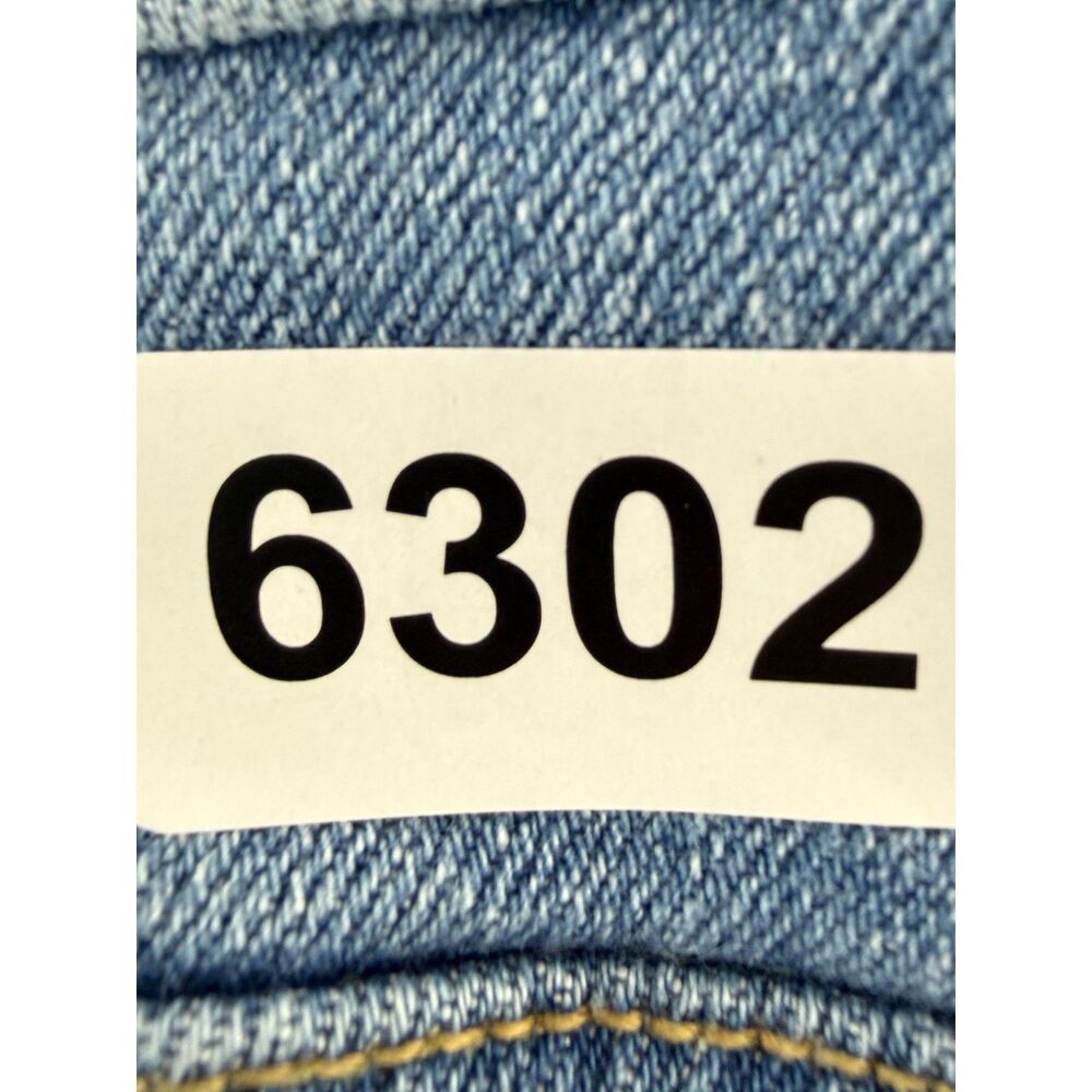 Old Navy Women's High-Rise O.G. Straight Jeans Distressed Frayed Hem Size 16 - Picture 11 of 11